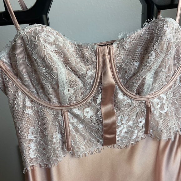 Forever 21 Bustier Satin Slip Midi Dress - Picture 10 of 12